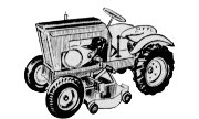 Burns lawn tractors B-60 Tractor