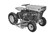 Sears lawn tractors Suburban 725 Tractor