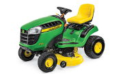 John Deere E120 lawn tractor