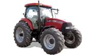 CaseIH MXU125 tractor