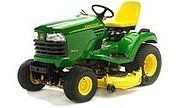 John Deere X485 lawn tractor
