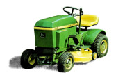 John Deere 100 lawn tractor