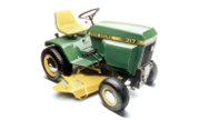 John Deere 317 lawn tractor