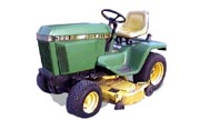 John Deere 322 lawn tractor