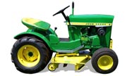 John Deere 110 lawn tractor