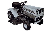 White T-82 lawn tractor