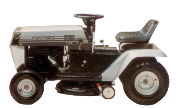 White T-85 lawn tractor