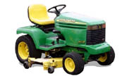 John Deere 355D lawn tractor