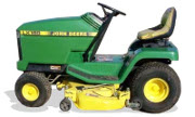 John Deere LX172 lawn tractor