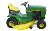 John Deere 111H lawn tractor
