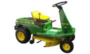 John Deere RX75 lawn tractor