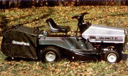 White T-802 lawn tractor