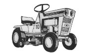 Huffy lawn tractors H1111 lawn tractor