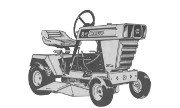 Huffy lawn tractors H1058 lawn tractor