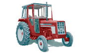 International Harvester 374 tractor