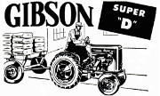 Gibson Super D tractor