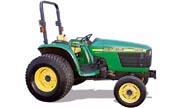 John Deere 4600 tractor