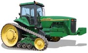 John Deere 8310T tractor