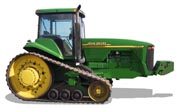 John Deere 8410T tractor