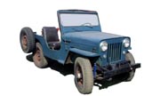 Jeep CJ-3A tractor