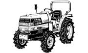 Kubota GL19 tractor