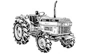Kubota L1-345 tractor