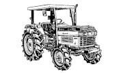 Kubota L1-385 tractor